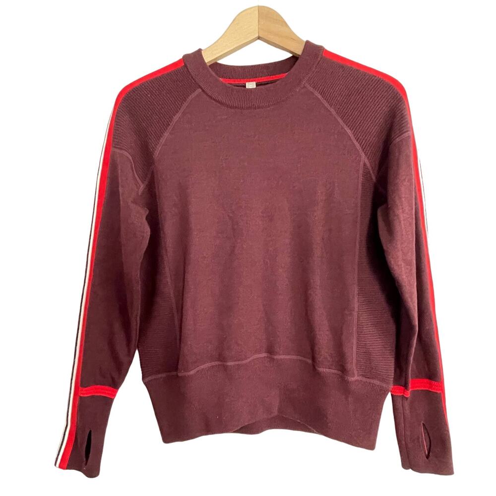 Athleta Canyon Merino Wool Thermolite Ski Sweater Size XS WORN ONCE